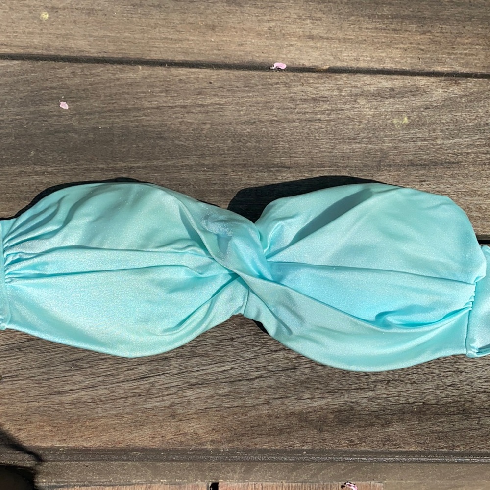 VS Light Blue Bikini Top 34B